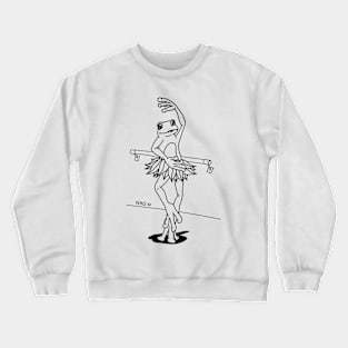 Ballet Frog Crewneck Sweatshirt